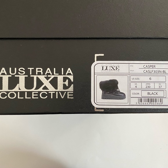 Australia Luxe collective Casper Black Boot Size 6 - Picture 12 of 14